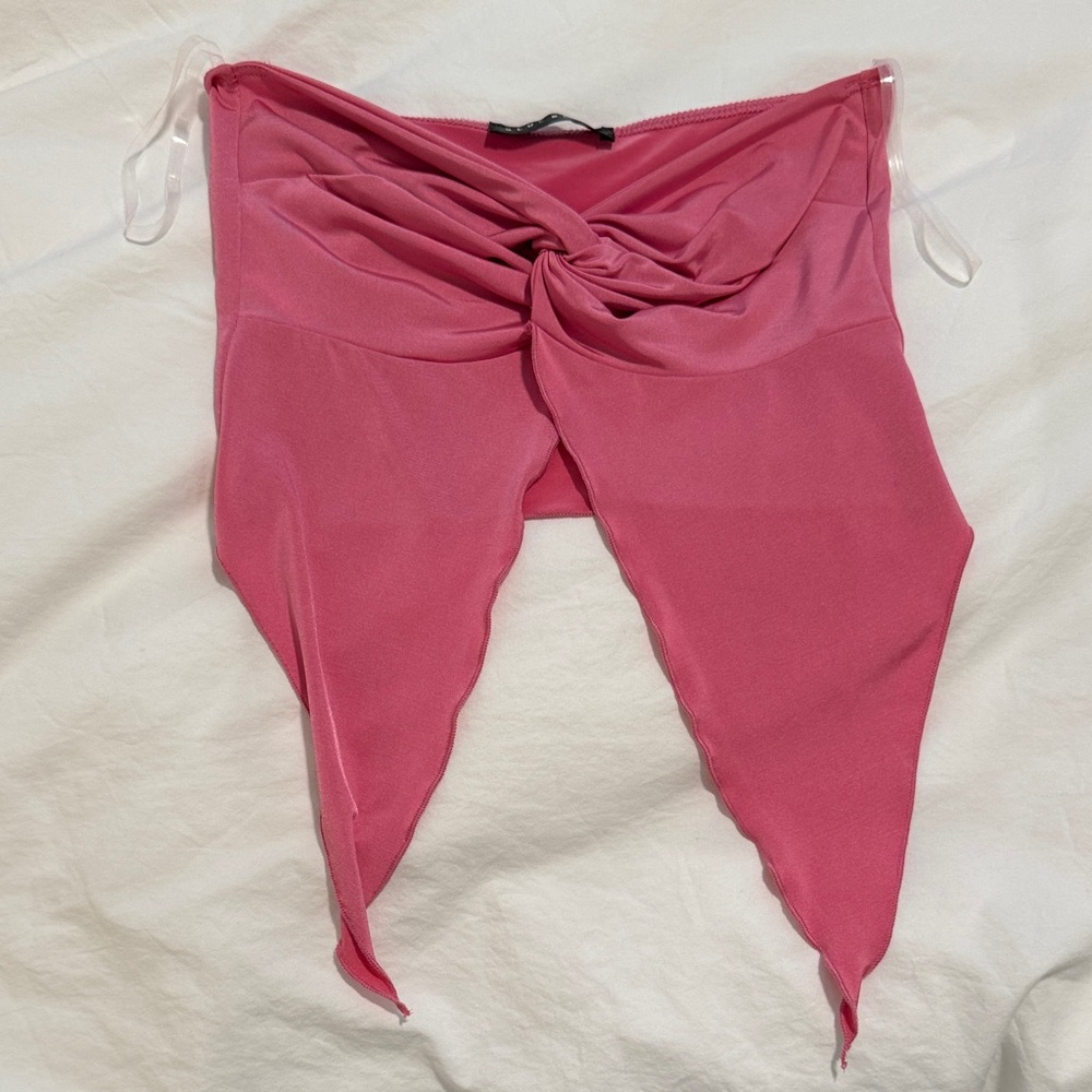 Pink Crop Top
